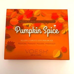 VOESH New York - Pumpkin Spice - Pedi in a Box NIB